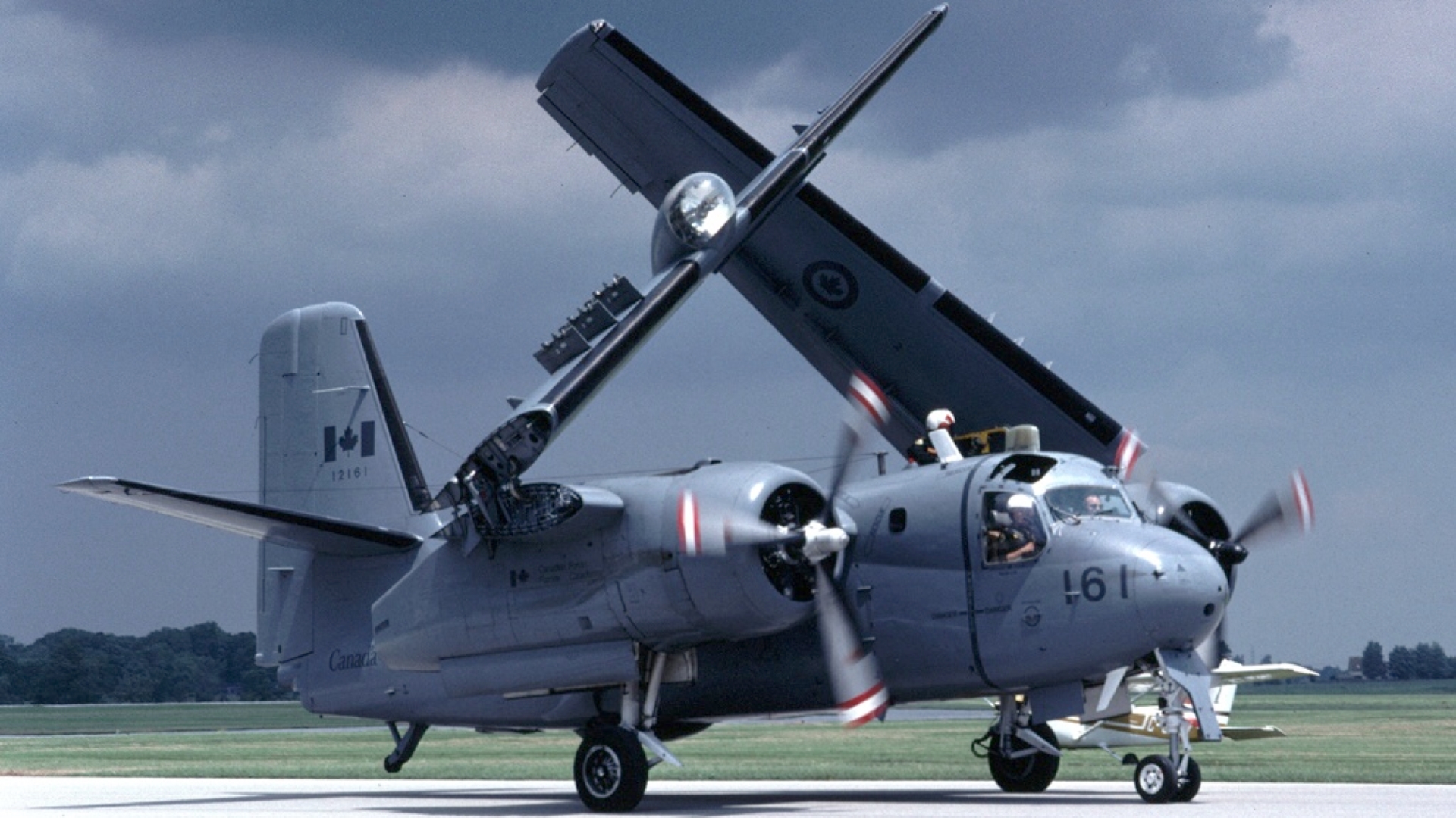CP-121 Tracker (12161) at Hamilton Airport (CYHM), Ontario, Canada